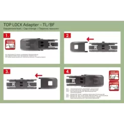 Adapter T3 TOP LOCK