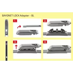 Adapter T5 BAYONET LOCK BL BL/FT