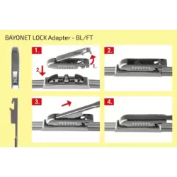 Adapter T5 BAYONET LOCK BL BL/FT