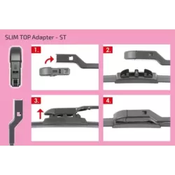 Adapter T6 SLIM TOP SL ST/SL