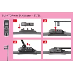 Adapter T6 SLIM TOP SL ST/SL