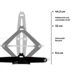 AA347200 Podnośnik 2,0t Ultra Lift L PRO TRAPEZ